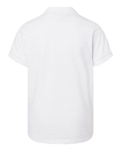 JERZEES Youth Dri-Power® Polo 437K #color_White