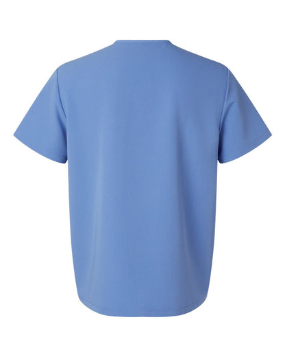 Jaanuu Men's Holmes Everyday 1-Pocket Scrub V-Neck Top M10001 #color_Ceil Blue