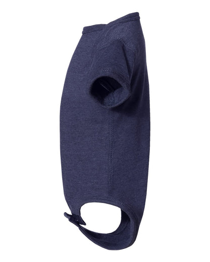 Rabbit Skins Infant Fine Jersey Bodysuit 4424 #color_Vintage True Navy
