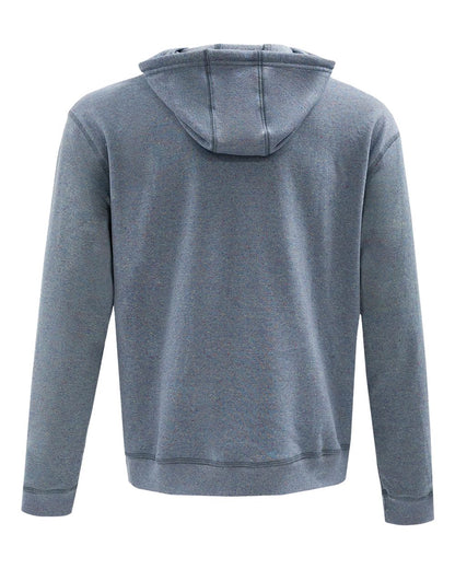 Recover Unisex Full-Zip Hooded Sweatshirt RC1090 #color_Blue Rainbow