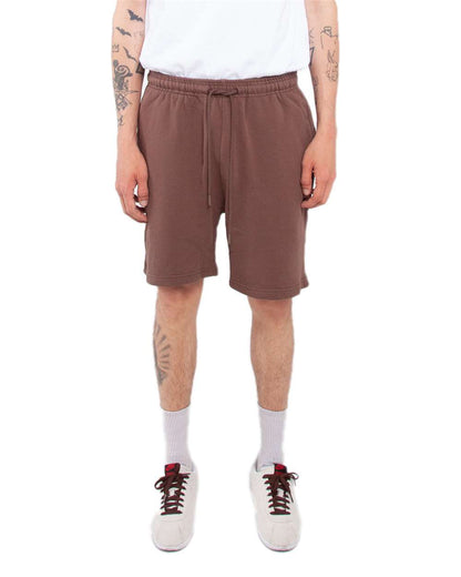 Shaka Wear Men's Garment-Dyed Fleece Shorts SHGFS #colormdl_Mocha