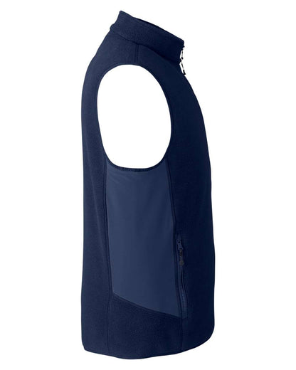 vineyard vines Men's Harbor Fleece Vest O001401 #color_Vineyard Navy