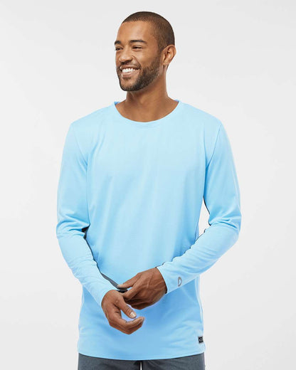 Oakley Men's Team Issue Hydrolix Long Sleeve T-Shirt FOA402992 #colormdl_Carolina Blue