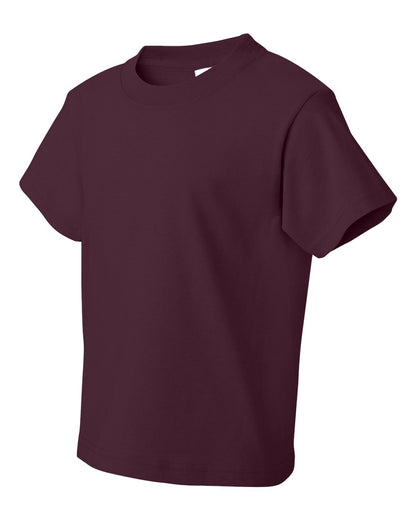 Fruit of the Loom HD Cotton Youth Short Sleeve T-Shirt 3930BR #color_Maroon