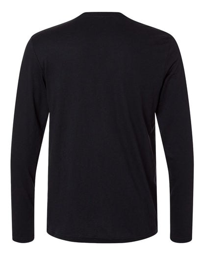 Next Level Men's Triblend Long Sleeve T-Shirt 6071 #color_Black