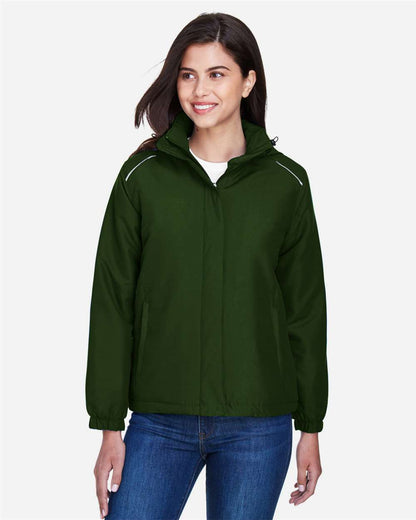 CORE365 Women's Brisk Insulated Jacket 78189 #colormdl_Forest