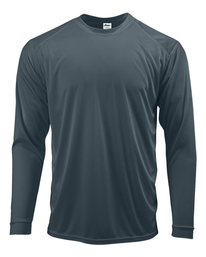 Paragon Unisex Long Islander Performance Long Sleeve T-Shirt 210 #color_Graphite
