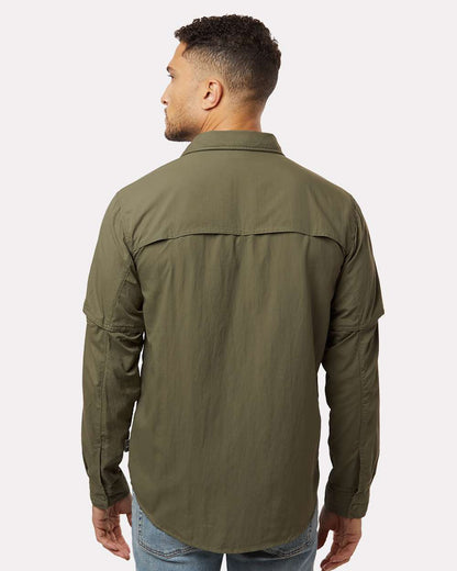 Columbia Men's Skien Valley™ Pocket Shirt 212332 #colormdl_Stone Green