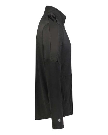 Holloway Men's Tall Crosstown Jacket 223530T #color_Black/ Black