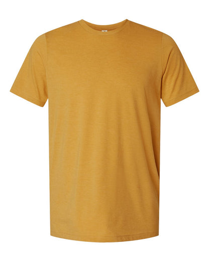 Tultex Combed CVC T-Shirt 602CVC #color_Heather Mustard