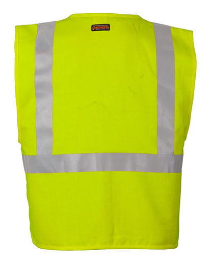 Kishigo Unisex FR ARC Vest F442 #color_Lime