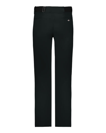 Alleson Athletic Youth Baseball Pants With Braid 605WLBY #color_Black/ White