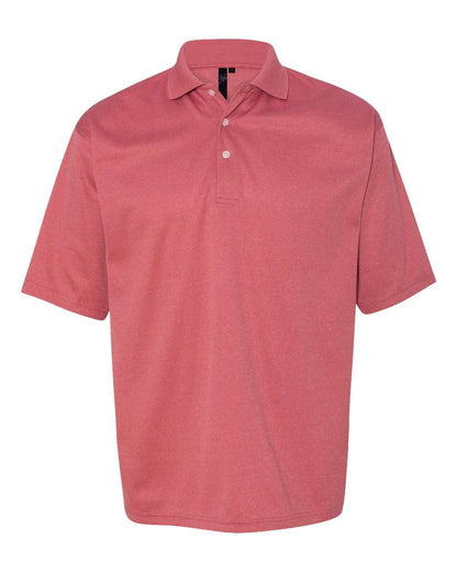 Sierra Pacific Men's Moisture Free Mesh Polo 0469 #color_Heathered Red