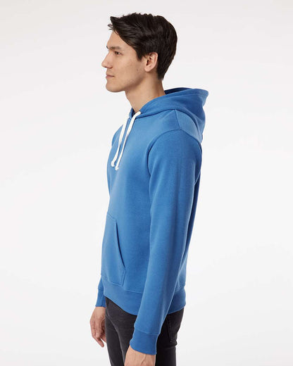 J. America Men's Triblend Fleece Hooded Sweatshirt 8871 #colormdl_Royal Solid