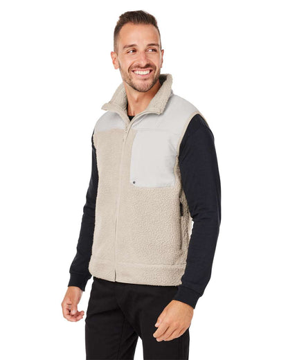 Spyder Unisex Venture Sherpa Vest S17965 #colormdl_Natural
