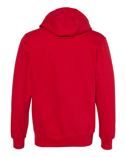 Russell Athletic Unisex Cotton Rich Fleece Hooded Sweatshirt 82ONSM #color_True Red