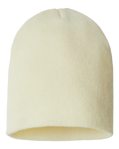 CAP AMERICA USA-Made Sustainable Beanie SKN28 #color_Ivory