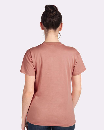 Next Level Women's Cotton Relaxed T-Shirt 3910 #colormdl_Desert Pink