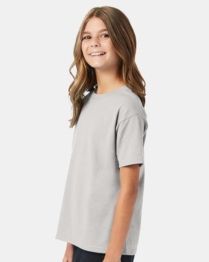 Hanes Ecosmart™ Youth T-Shirt 5370 #colormdl_Ash