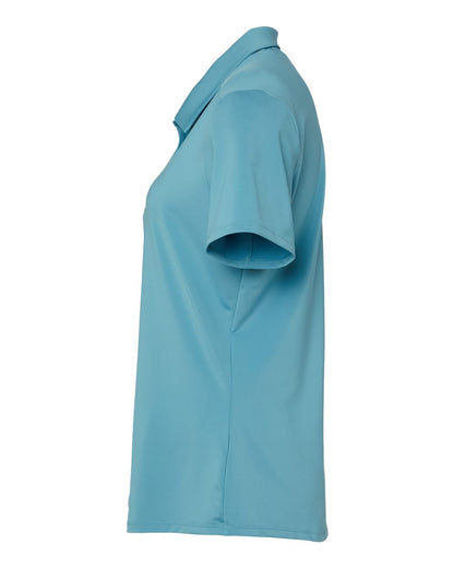 Adidas Women's Ultimate365 Solid Polo A515 #color_Hazy Blue