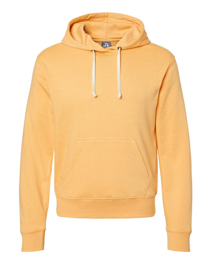 J. America Men's Triblend Fleece Hooded Sweatshirt 8871 #color_Golden Triblend