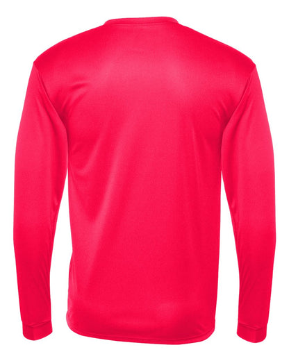 C2 Sport Unisex Performance Long Sleeve T-Shirt 5104 #color_Hot Coral
