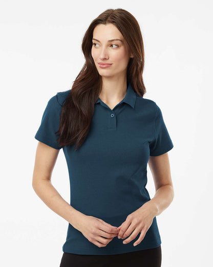 AllPro Women's Pique Polo 62800L #colormdl_Atlantic Blue