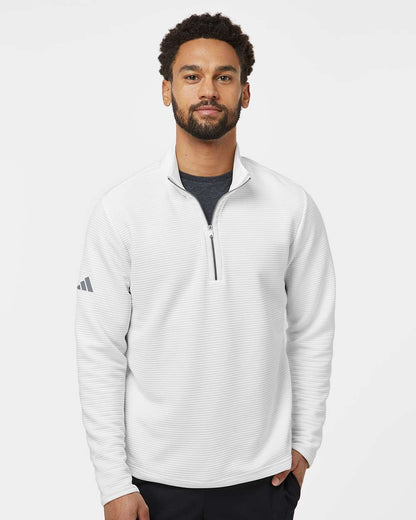 Adidas Men's Spacer Quarter-Zip Pullover A588 #colormdl_Core White