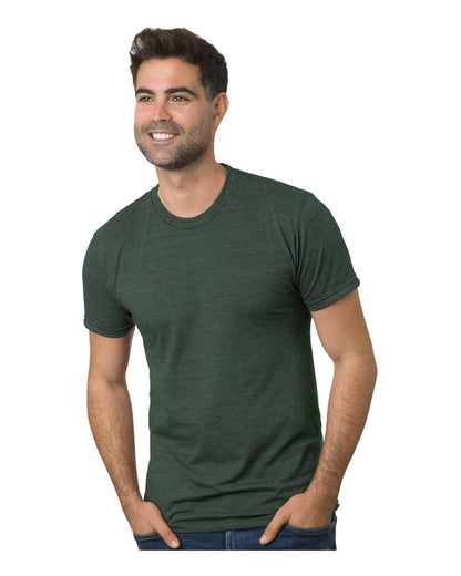 Bayside Triblend T-Shirt 9570 #color_Tri Hunter Green