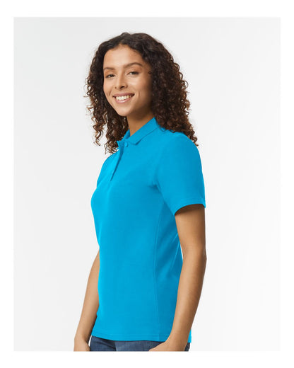 Gildan Women's Softstyle® Pique Polo 64800L #colormdl_Sapphire