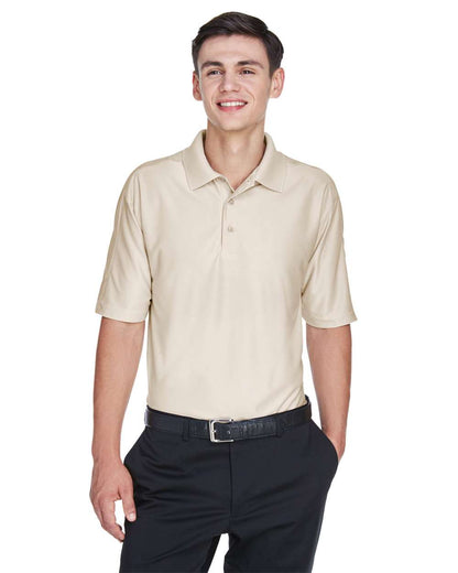 UltraClub Men's Cool & Dry Elite Performance Polo 8415 #colormdl_Stone