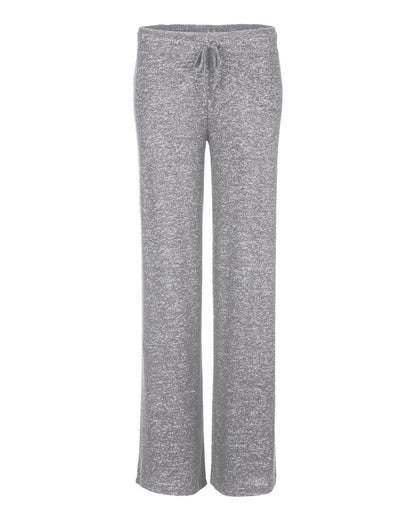 Boxercraft Women's Cuddle Fleece Wide Leg Pants L10 #color_Oxford Heather