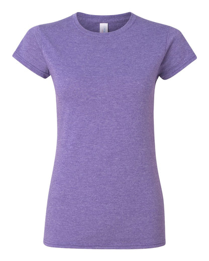 Gildan Women's Softstyle® T-Shirt 64000L #color_Heather Purple