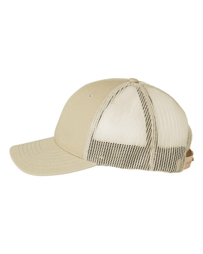 Classic Caps USA-Made Trucker Cap USA100 #color_Khaki