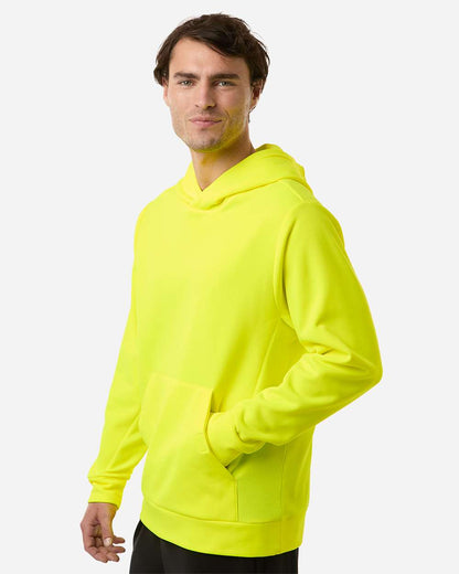 Team 365 Unisex Squad Hooded Tech Fleece Pullover TT400 #colormdl_Safety Yellow