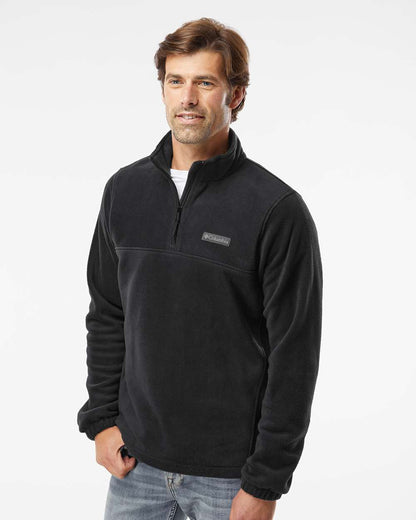 Columbia Steens Mountain™ Fleece Quarter-Zip Pullover 162019 #colormdl_Black