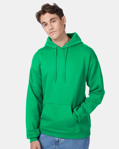 Hanes Unisex EcoSmart® Hooded Sweatshirt P170 #colormdl_Kelly Green