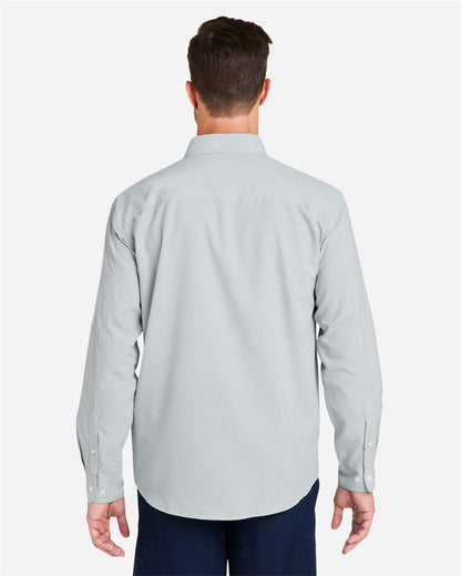 HUK Men's Tide Point Pocket Fishing Shirt H150172 #colormdl_Harbor Mist