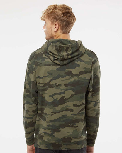 Independent Trading Co. Midweight Hooded Sweatshirt SS4500 #colormdl_Forest Camo