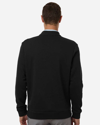 Adidas Men's Elevated Fleece Quarter-Zip Pullover A721 #colormdl_Black