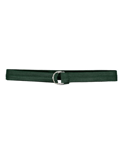 Russell Athletic 1 1/2" Covered Football Belt FBC73M #color_Dark Green