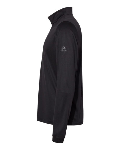Adidas Men's Ultimate365 Lightweight Quarter-Zip Pullover A401 #color_Black