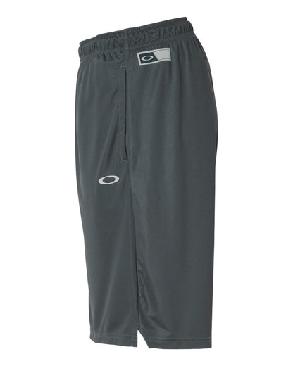 Oakley Men's Team Issue Hydrolix 9" Shorts FOA402995 #color_Forged Iron
