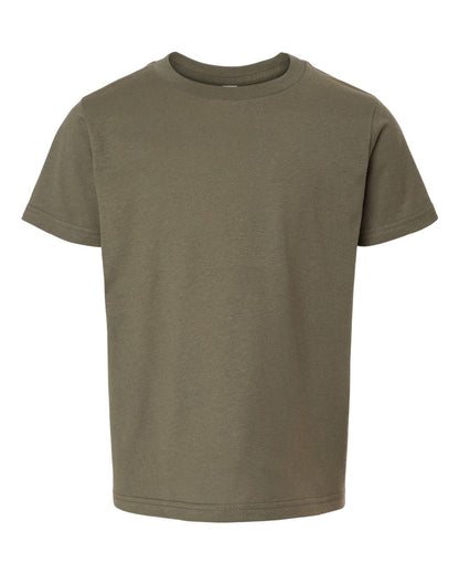 Tultex Youth Fine Jersey T-Shirt 235 #color_Military Green