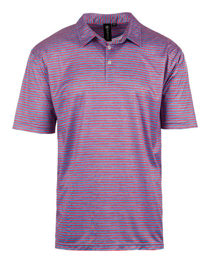 Burnside Golf Polo 0101 #color_Red/ Blue