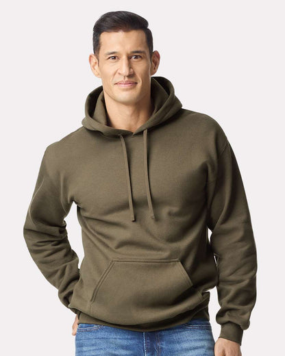 Gildan Unisex Hammer™ Maxweight Hooded Sweatshirt 19500 #colormdl_Olive