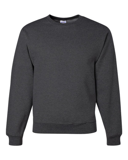 JERZEES Unisex NuBlend® Crewneck Sweatshirt 562MR #color_Black Heather
