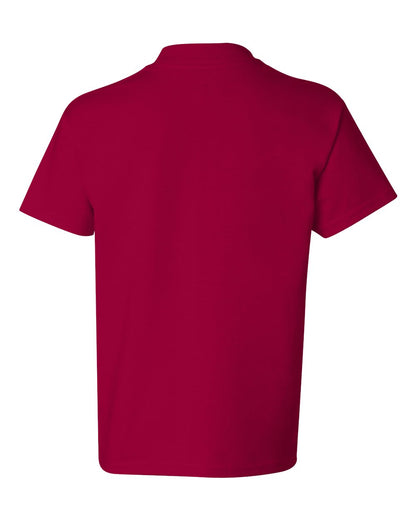 Hanes Authentic Youth T-Shirt 5450 #color_Deep Red