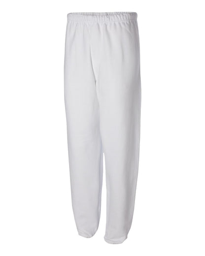 JERZEES Unisex NuBlend® Sweatpants 973MR #color_White