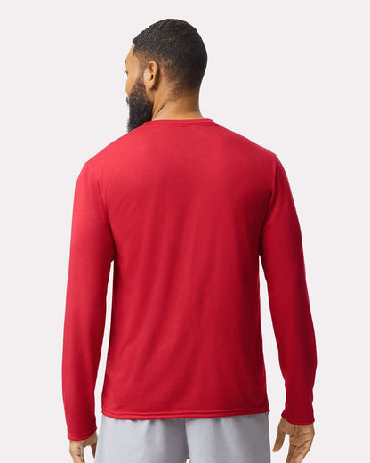 Gildan Unisex Performance® Long Sleeve T-Shirt 42400 #colormdl_Red